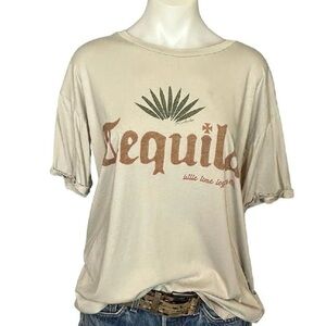 The Laundry Room Tequila Tshirt NWT